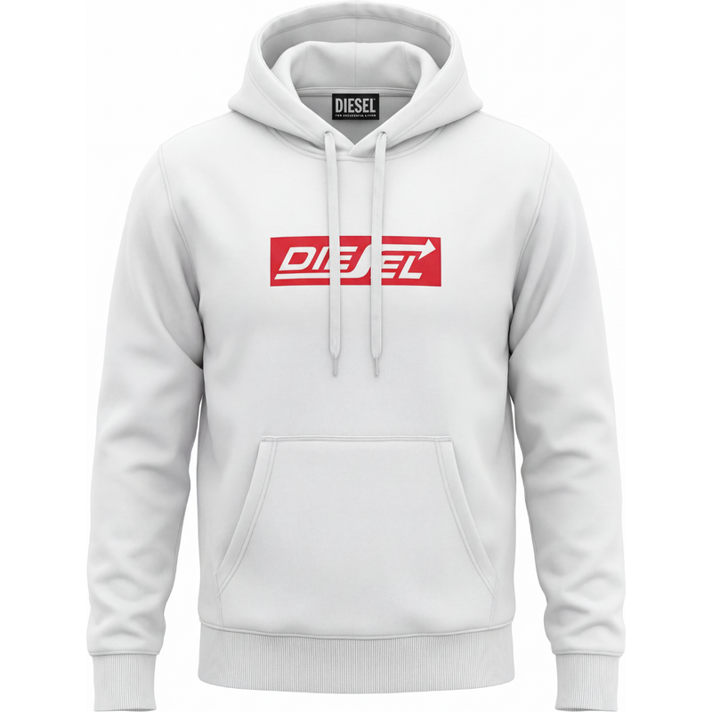 DIESEL Diegor White mikina 68364275