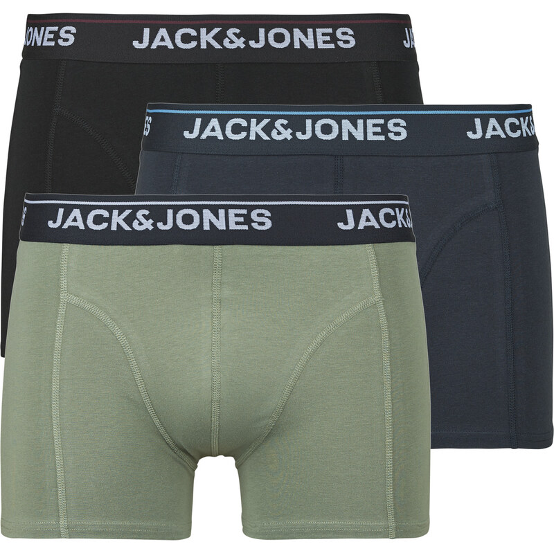 Jack & Jones Boxerky JACTIMOTHY SOLID TRUNKS X3 Jack & Jones 68364349