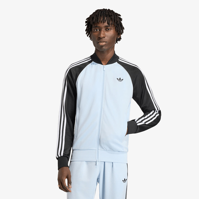 adidas Originals Mikina adidas Sst Track Top Crystal Sky S 68364438