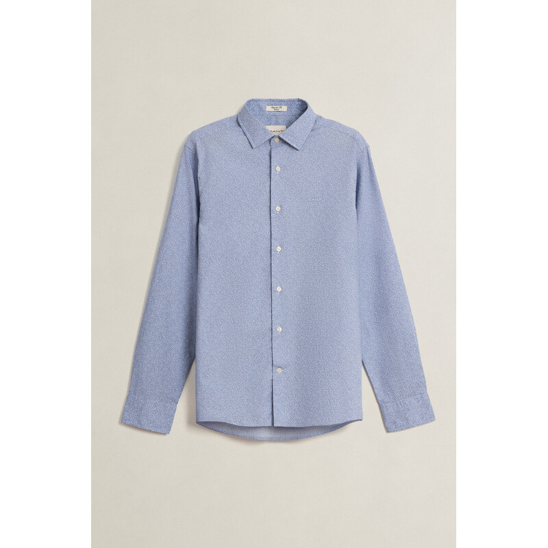 KOŠEĽA GANT REG POPLIN AOP SHIRT FADED DENIM 67313156