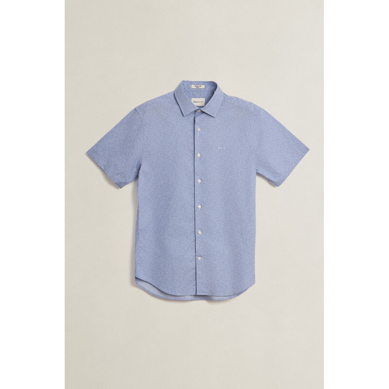 KOŠEĽA GANT REG POPLIN AOP SS SHIRT FADED DENIM 67313158