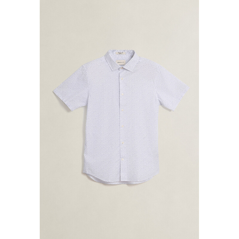 KOŠEĽA GANT REG POPLIN AOP SS SHIRT WHITE 67313159