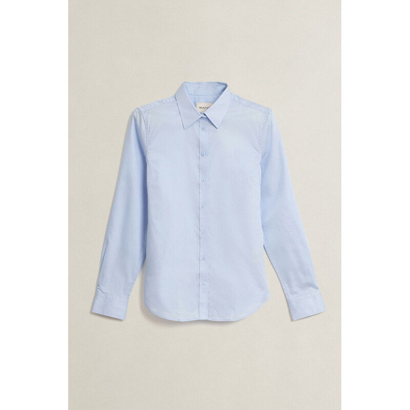 KOŠEĽA GANT SLIM SATEEN SHIRT LIGHT BLUE 67313249