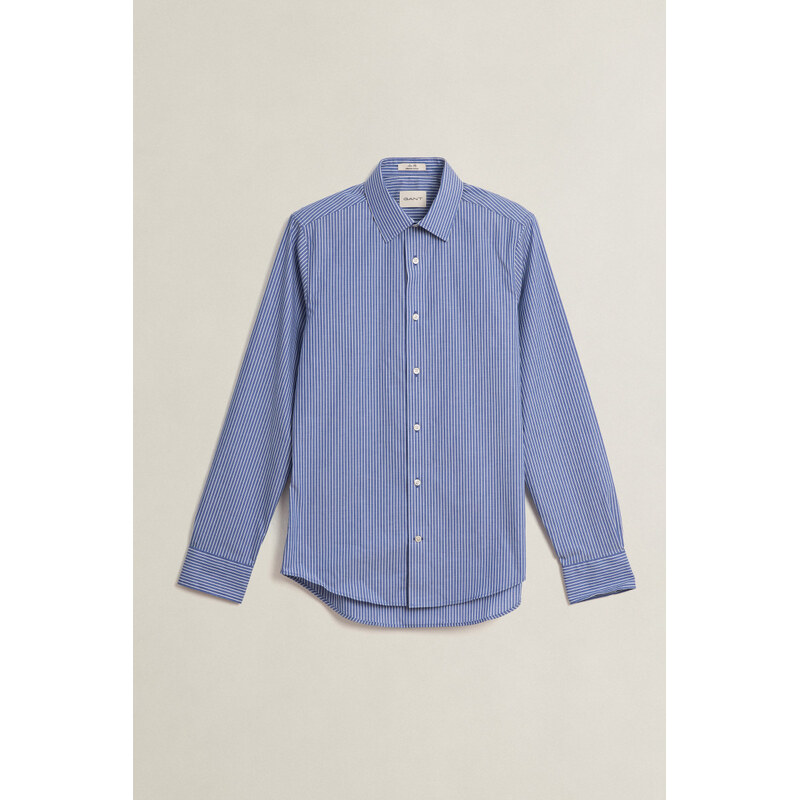 KOŠEĽA GANT SLIM POPLIN STRETCH STRIPE SHIRT COLLEGE BLUE 67371885