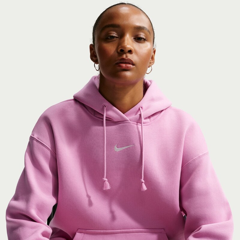 Nike spw w phoenix fl os pull hoodie PINK 68368652
