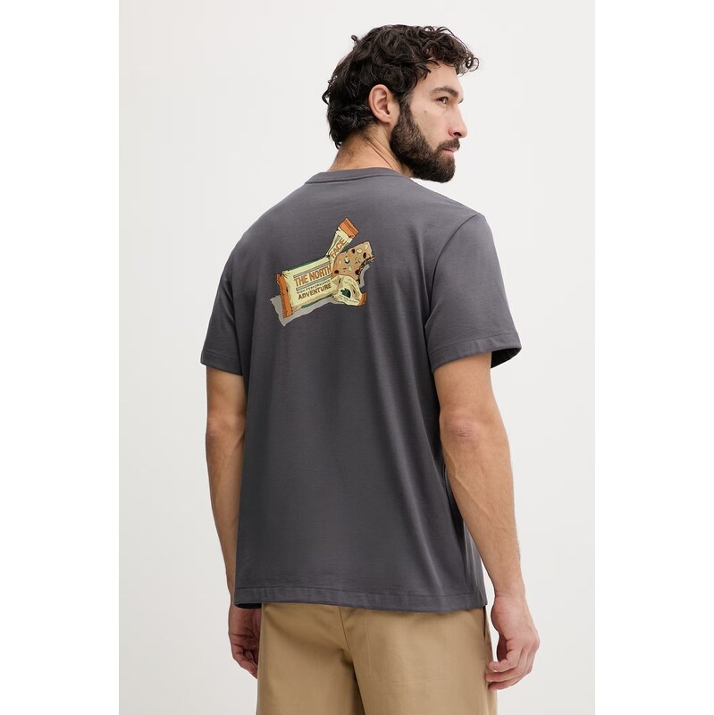 Pánske bavlnené tričko The North Face SNACK RELAXED 68369092