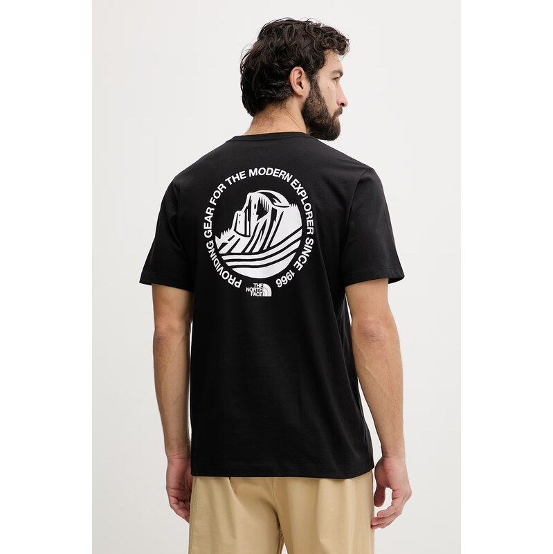The North Face tričko pánske bavlnené MONTE 68369104
