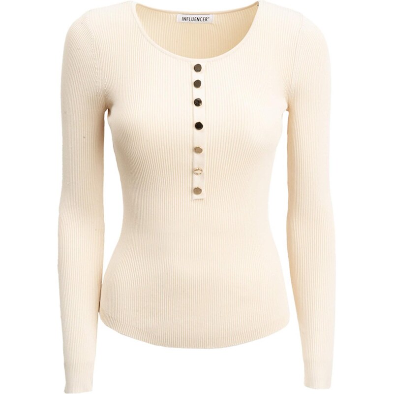 Influencer Sveter béžová 68382275