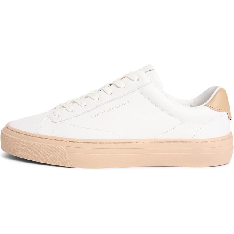 TOMMY HILFIGER Nízke tenisky farba ťavej srsti / svetlobéžová 68382562