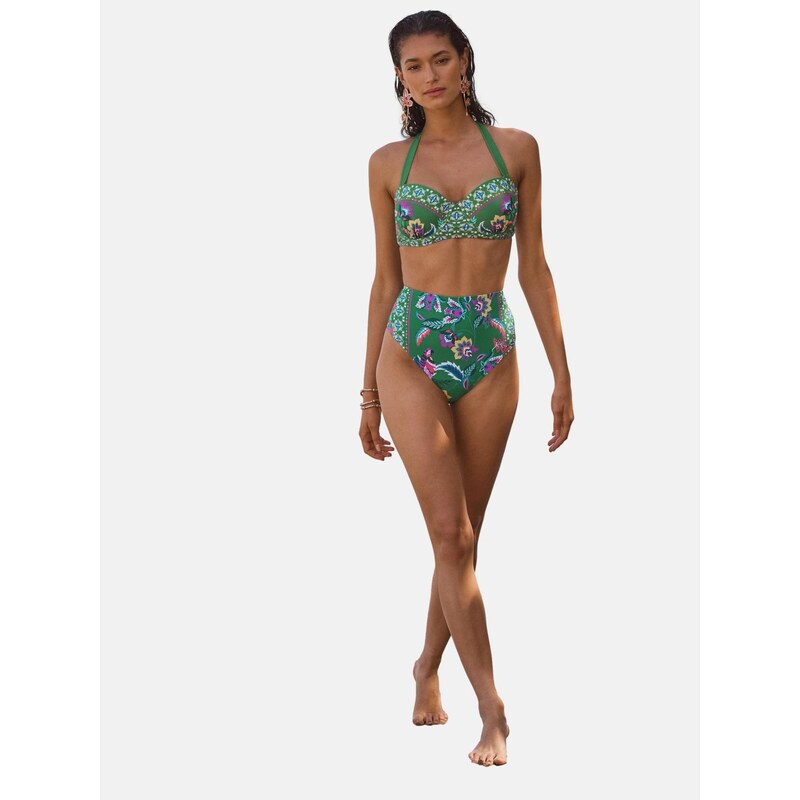 love & roses Bikinový top enciánová / medová / zelená / fialová 68382639