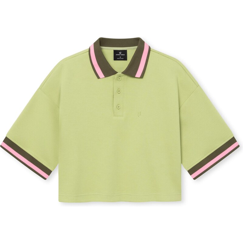 Johnny Urban Tričko Abbie olivová / svetlozelená / ružová 68382664