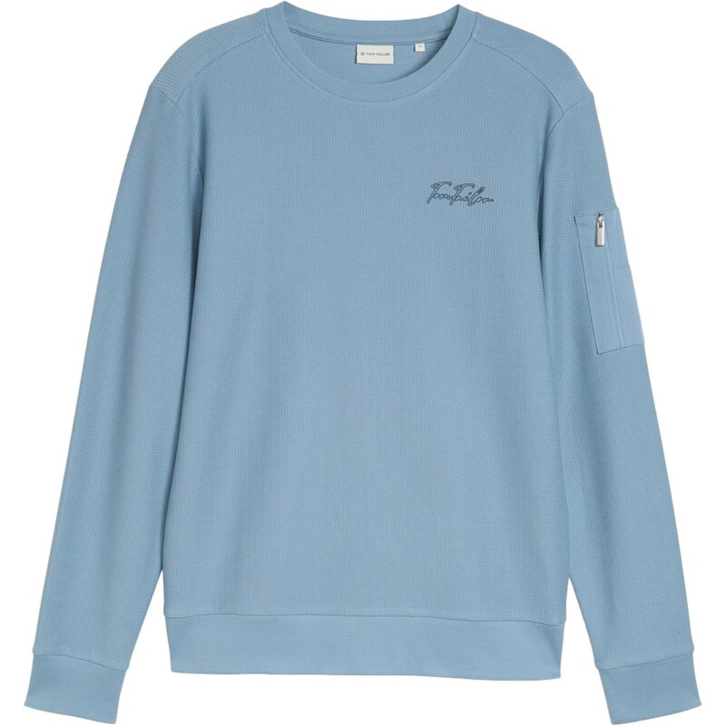TOM TAILOR Mikina svetlomodrá 68382724