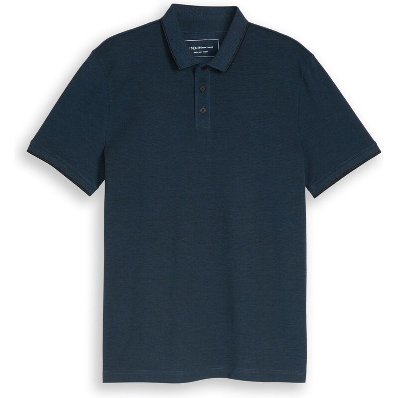 TOM TAILOR DENIM Tričko námornícka modrá 68382757
