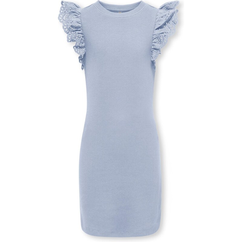 ONLY GIRLS Šaty KOGDrea modrosivá 68382898
