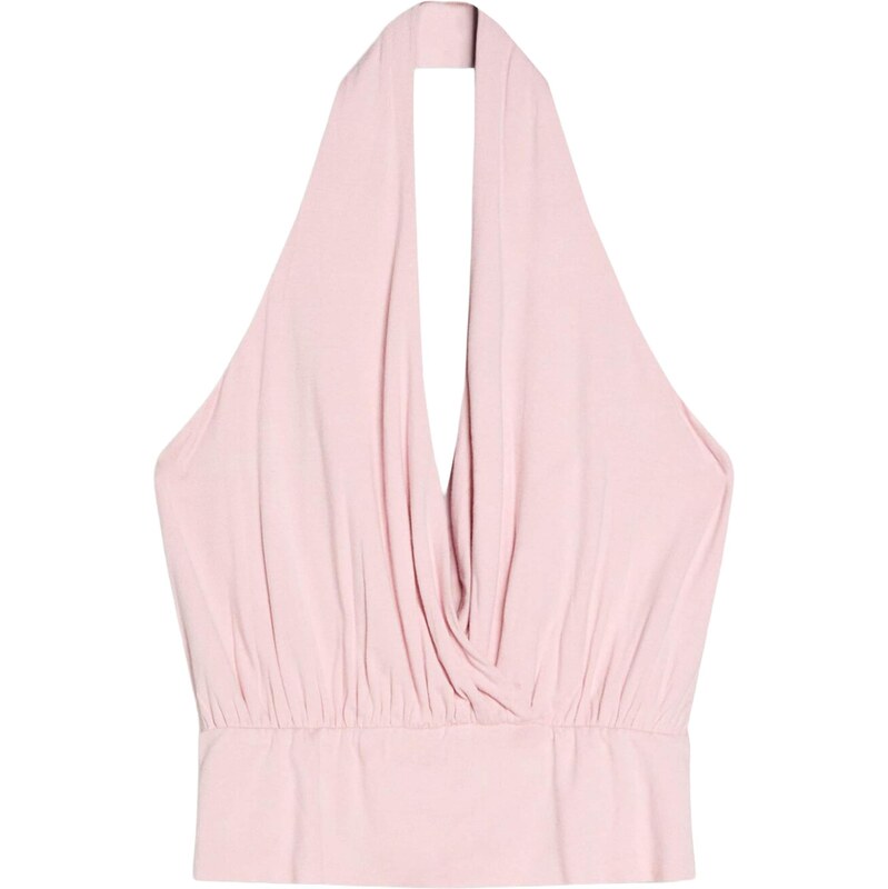 Bershka Top ružová 68382935