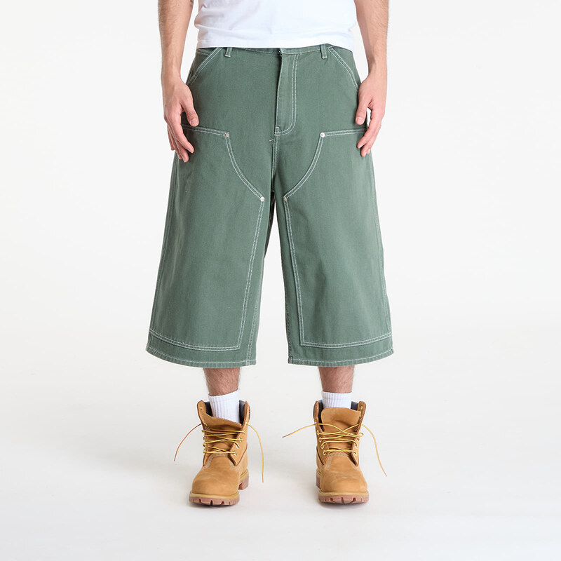 Šortky Awake NY Double Knee Jort Green 32 68464881
