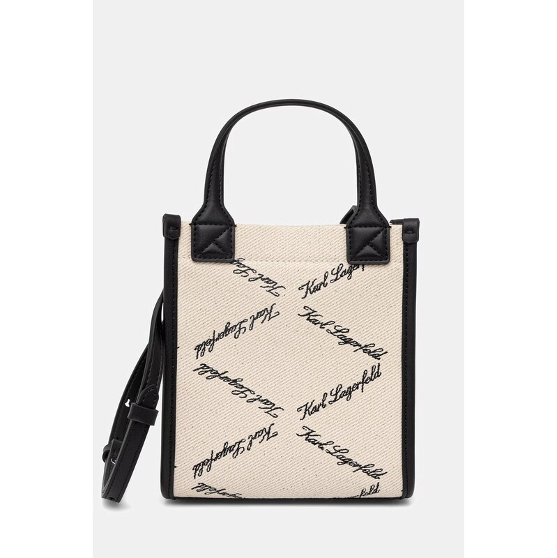 Dámska bavlnená crossbody kabelka Karl Lagerfeld K/VILLE 68383525