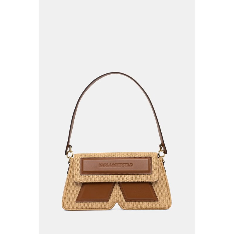 Karl Lagerfeld Kabelka typu baguette dámska kožená IKON/K 68383447