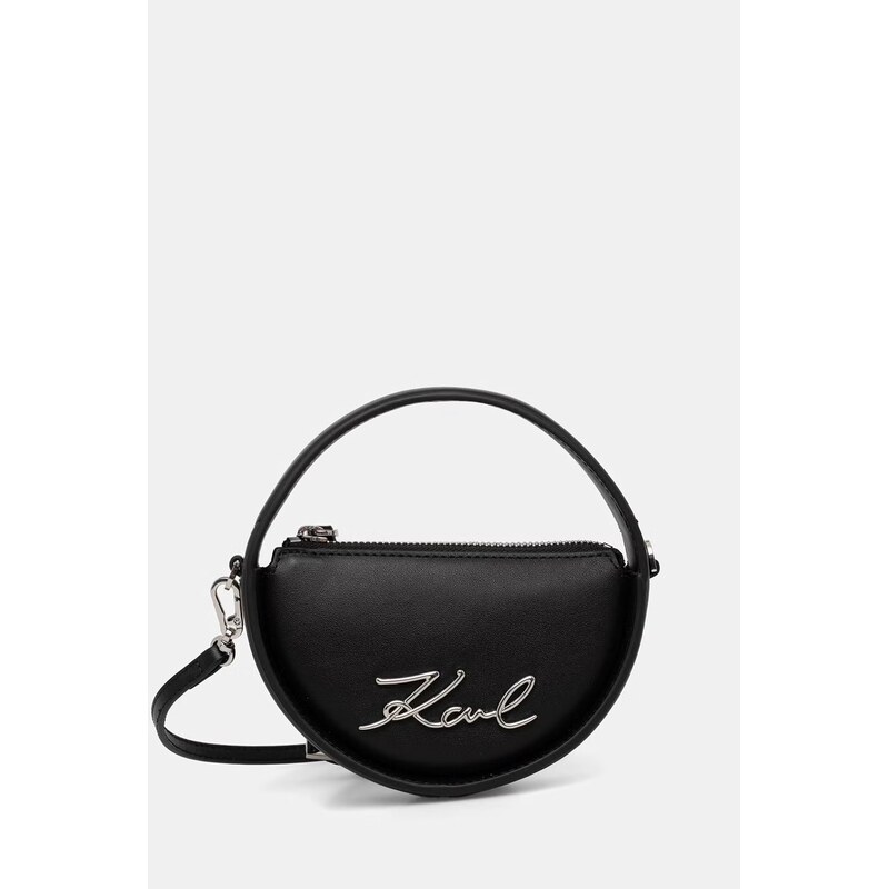 Karl Lagerfeld crossbody kabelka dámska kožená K/SIGNATURE 68383460