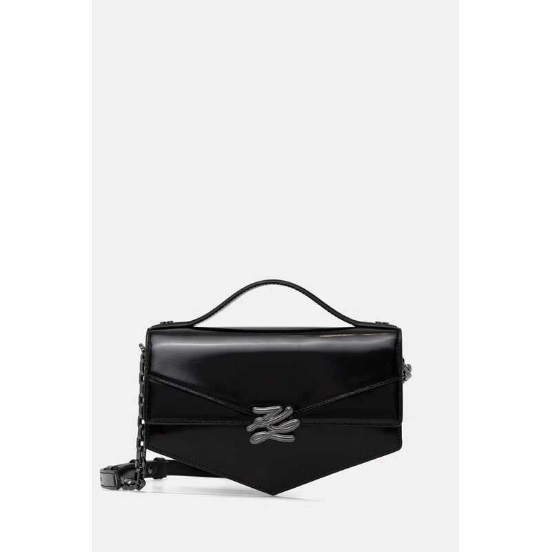 Dámska kožená crossbody kabelka Karl Lagerfeld Studio 68383583