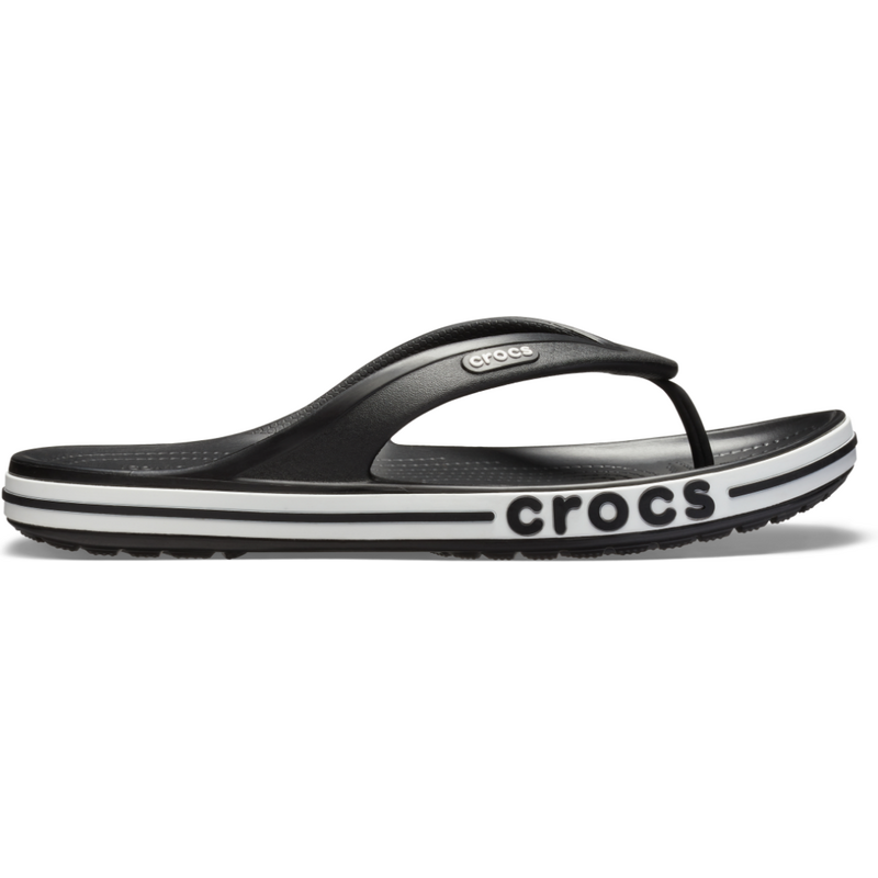 Unisex žabky Crocs BAYABAND Flip čierna/biela 68382139