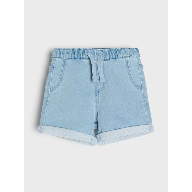 Sinsay - Rifľové kraťasy - modrá 68380561