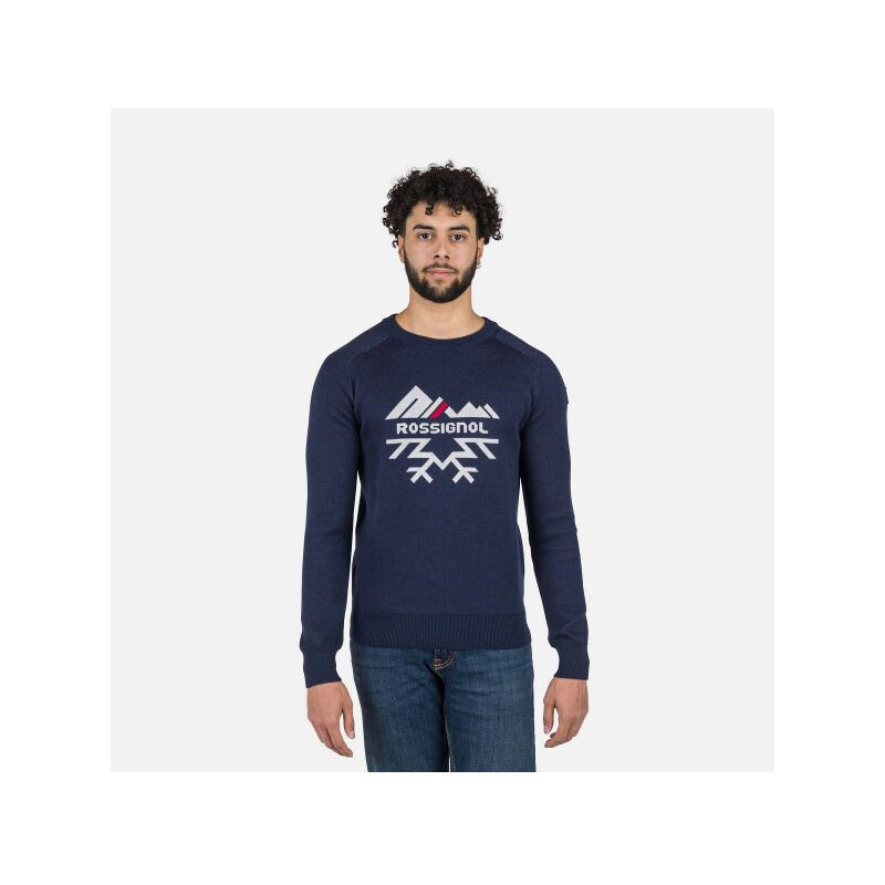 Rossignol Alpine Half Zip Sweater navy blue 68380633