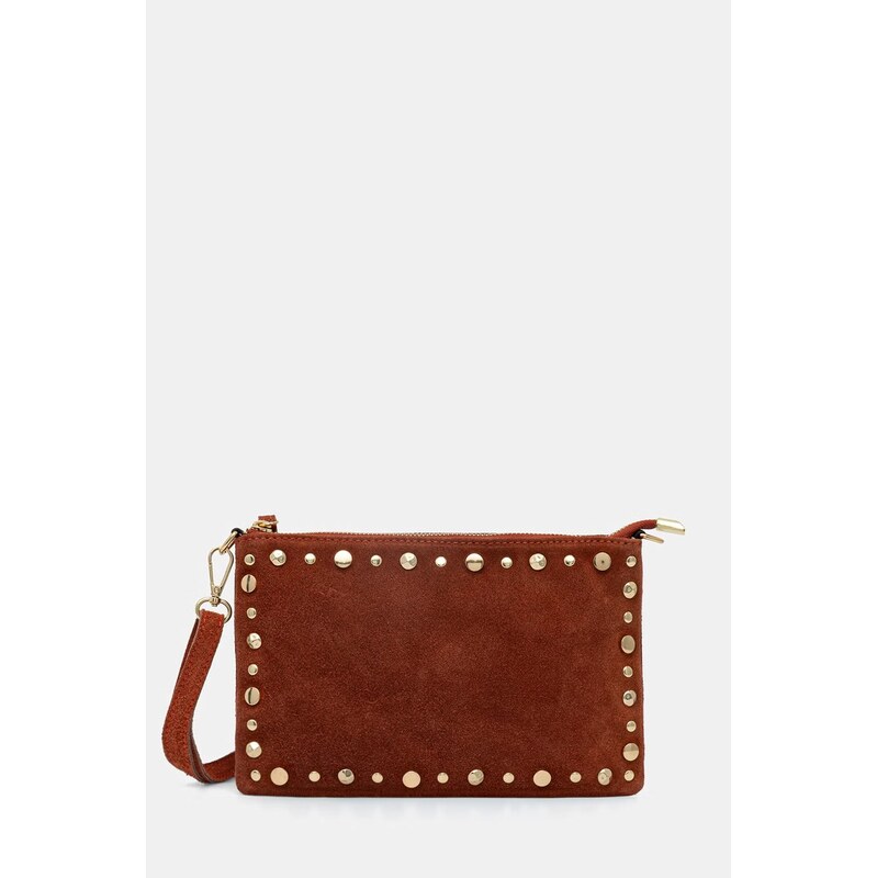 Answear.LAB crossbody kabelka dámska semišová 68383077