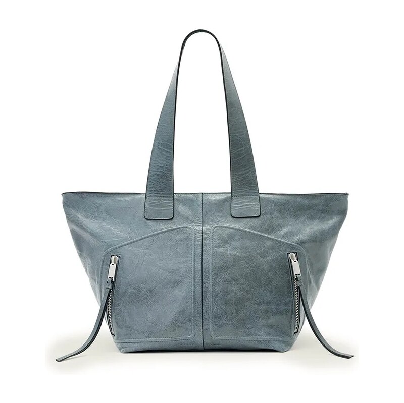 AllSaints kabelka typu tote dámska kožená JEAN 68383140