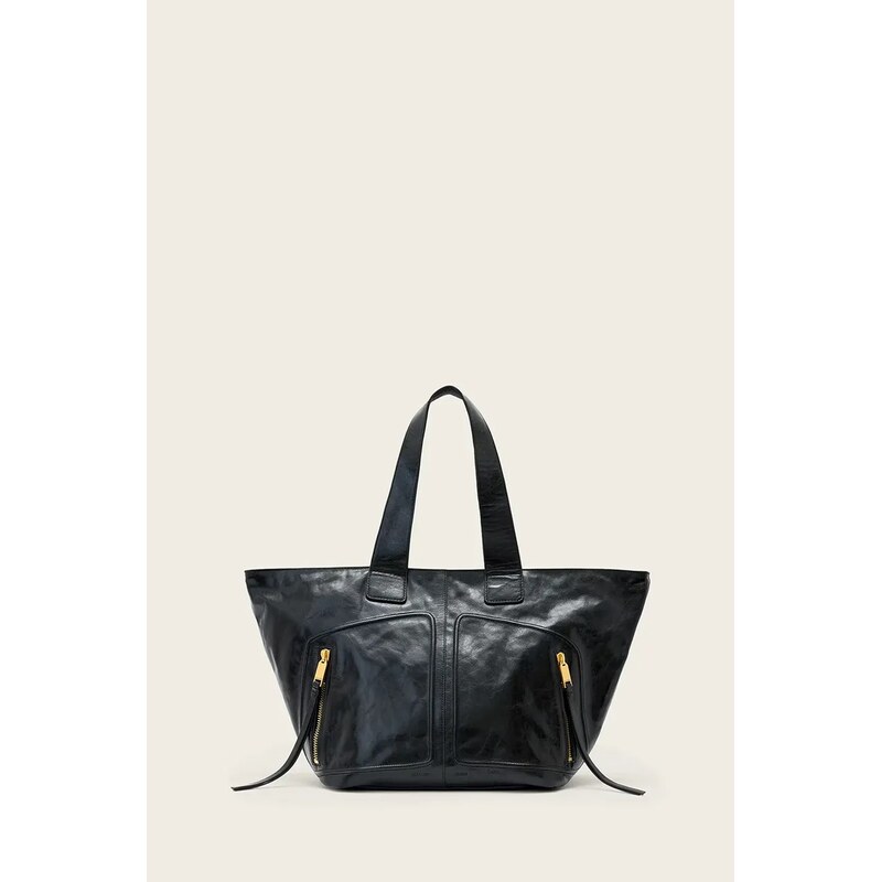 AllSaints kabelka typu tote dámska kožená JEAN 68383139