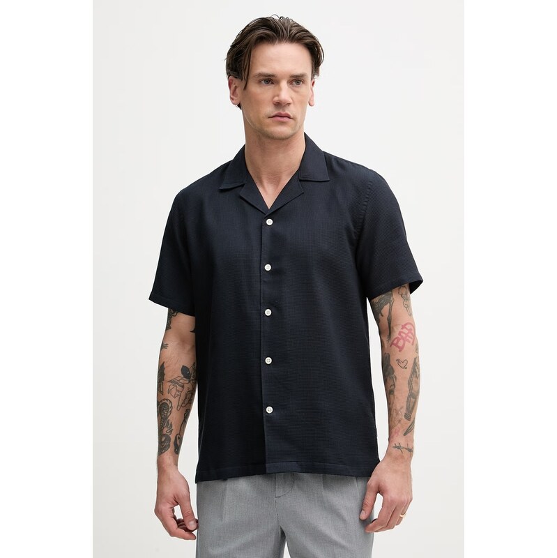 Pánska bavlnená košeľa Lindbergh 68383216