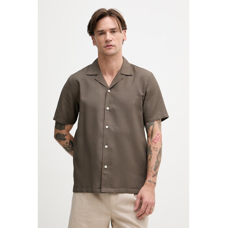 Pánska bavlnená košeľa Lindbergh 68383217