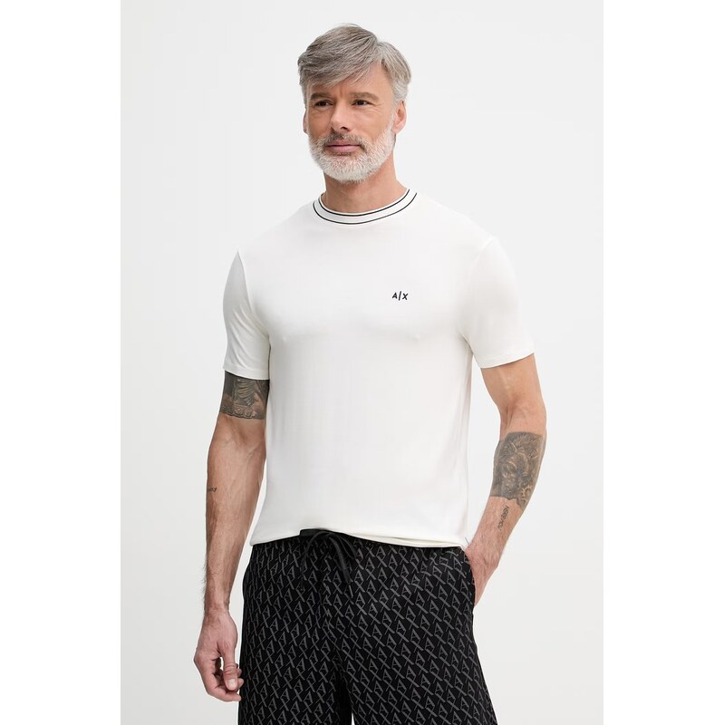 Armani Exchange Tričko pánske s viskózou 68383274