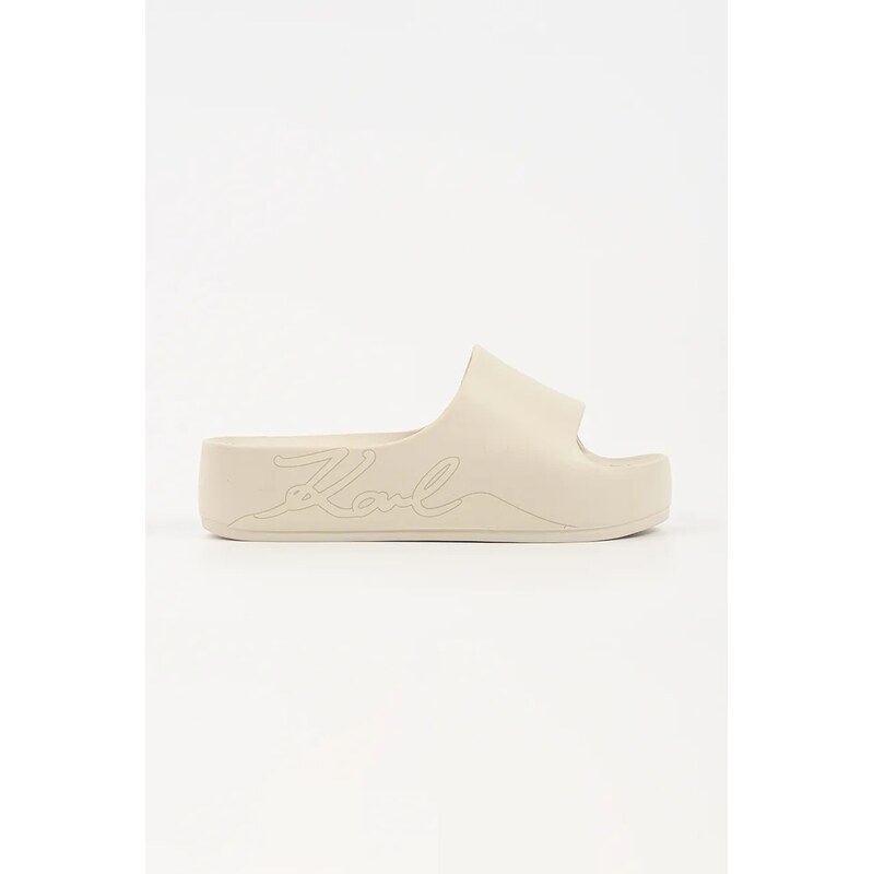Karl Lagerfeld šľapky na platforme dámske Kobo Ii 68383290