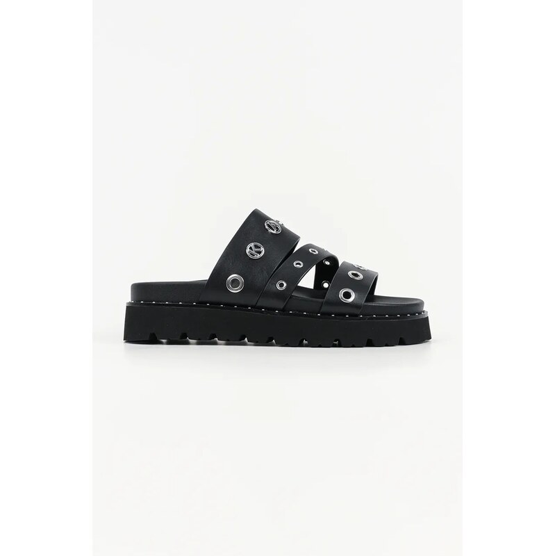 Karl Lagerfeld šľapky dámske kožené Kaia 68383292