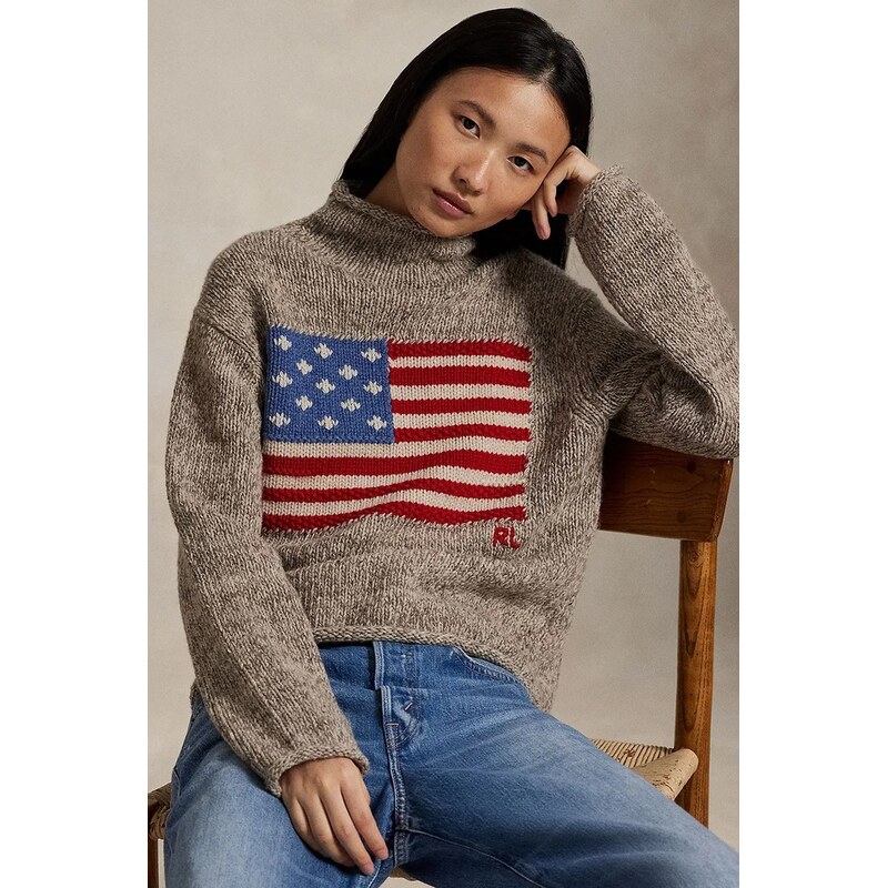 Polo Ralph Lauren dámsky polorolák s vlnou 68383363