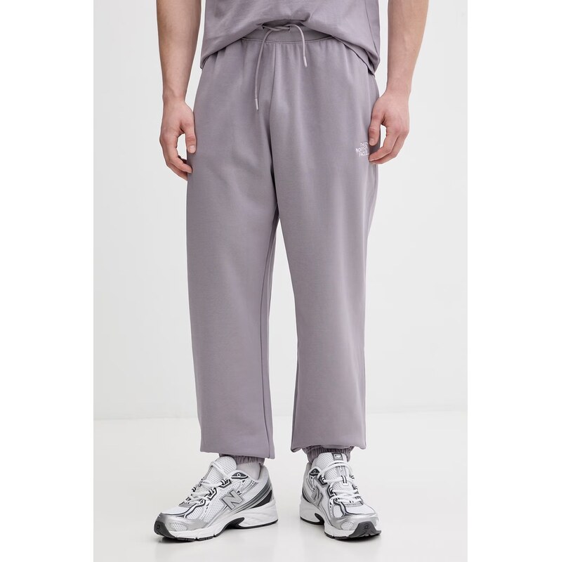 The North Face Teplákové nohavice pánske s bavlnou Essential Relaxed 68449031