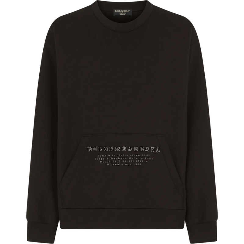 DOLCE & GABBANA Exclusive Black mikina 68383805