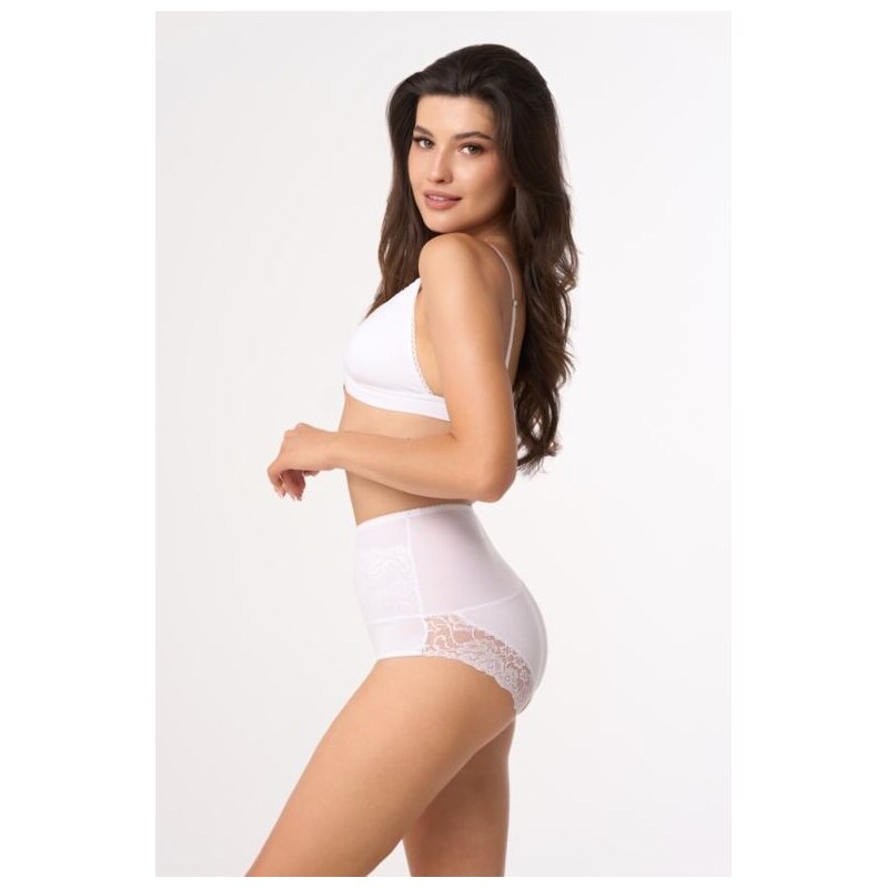 Babell Vysoké sťahovacie nohavičky 148 biele 68383814