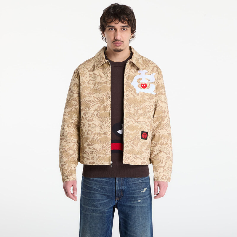 Bunda Billionaire Boys Club Icecream Snakeskin Quilted Work Jacket 68388022