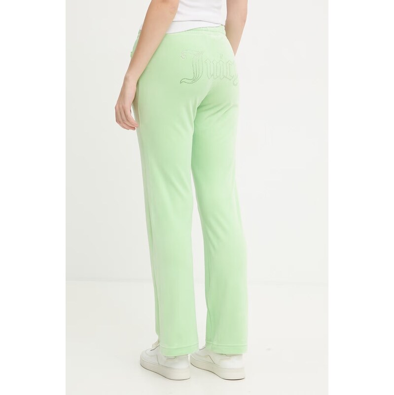 Juicy Couture teplákové nohavice dámske zamatové TINA COL OUT TR 68389053