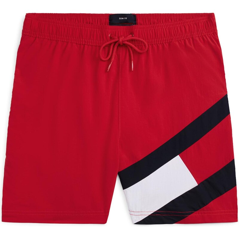 Tommy Hilfiger Underwear Plavecké šortky námornícka modrá / červená / 25484863