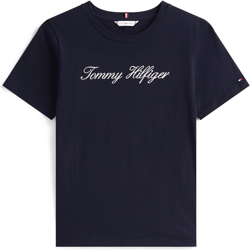 TOMMY HILFIGER Tričko námornícka modrá / červená / biela 54372360