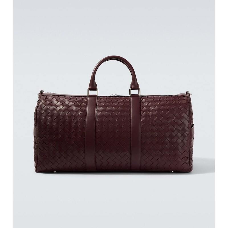 Bottega Veneta Intrecciato leather duffel bag 68473473