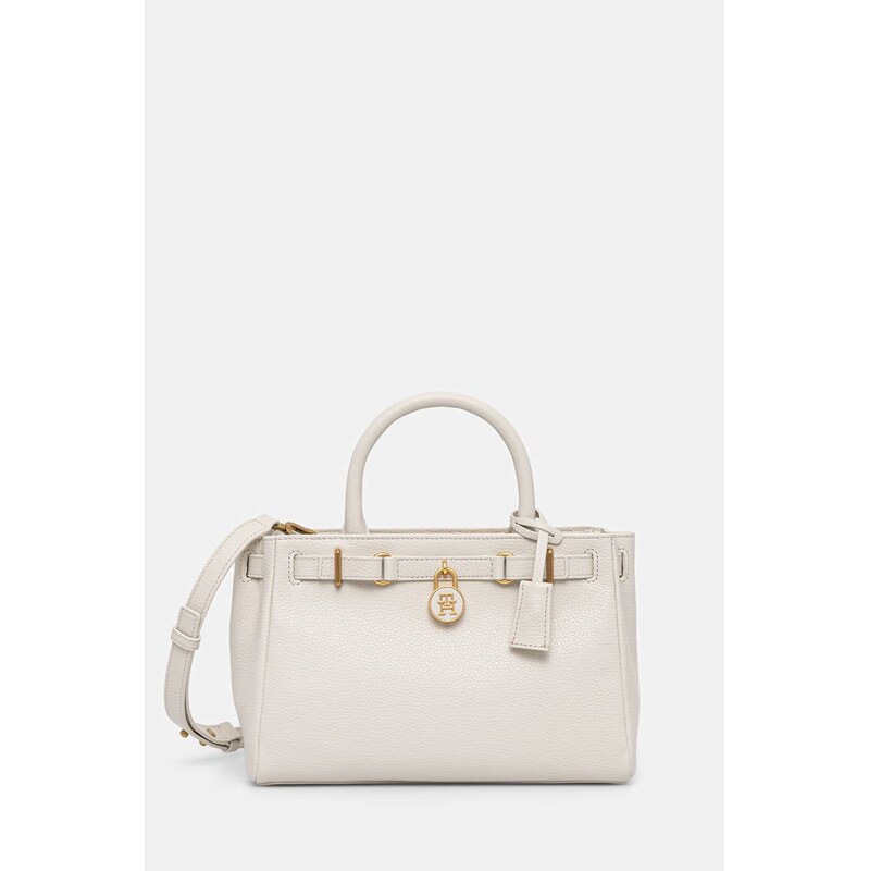 Tommy Hilfiger kabelka typu tote dámska kožená 68394483