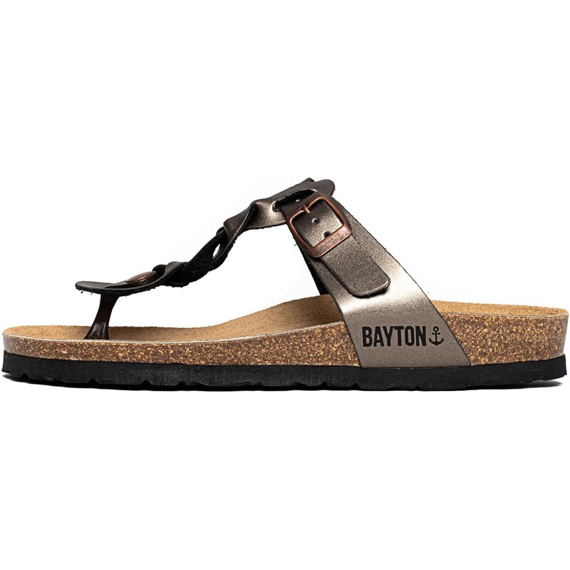 Bayton Šľapky Huelva bronzová / zlatá / čierna 68395113