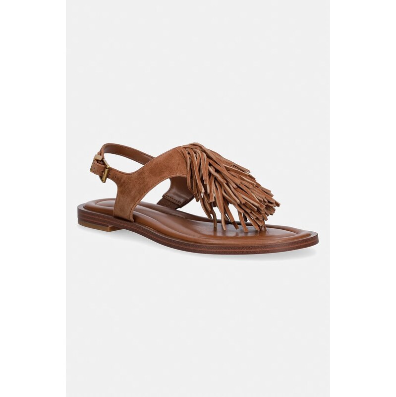 MICHAEL Michael Kors sandále dámske semišové Indra Thong Sandal 68394558