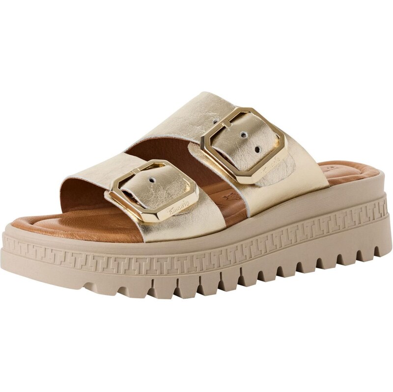 Tamaris Šľapky šampanské 68395144