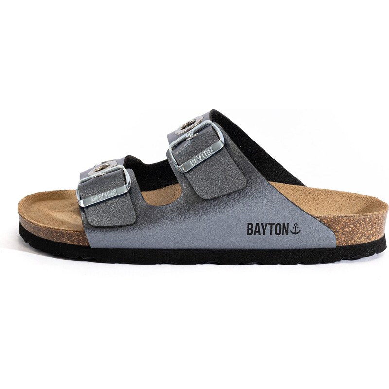 Bayton Šľapky JANNY sivá / čierna 68395172