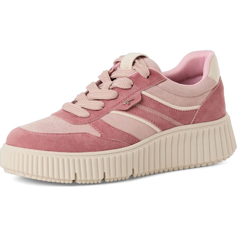 Tamaris Nízke tenisky staroružová / svetloružová 68395297